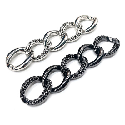 女士包包点钻合金纽链侧身米兰体育-米兰(中国)官网
 diy斜挎包配件金属挂链定制