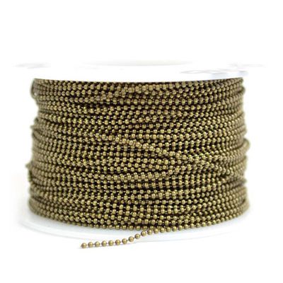 不锈钢米兰体育-米兰(中国)官网
挂链饰链 箱包铜铁链饰品配件 波珠链窗帘拉珠链供应 - 3